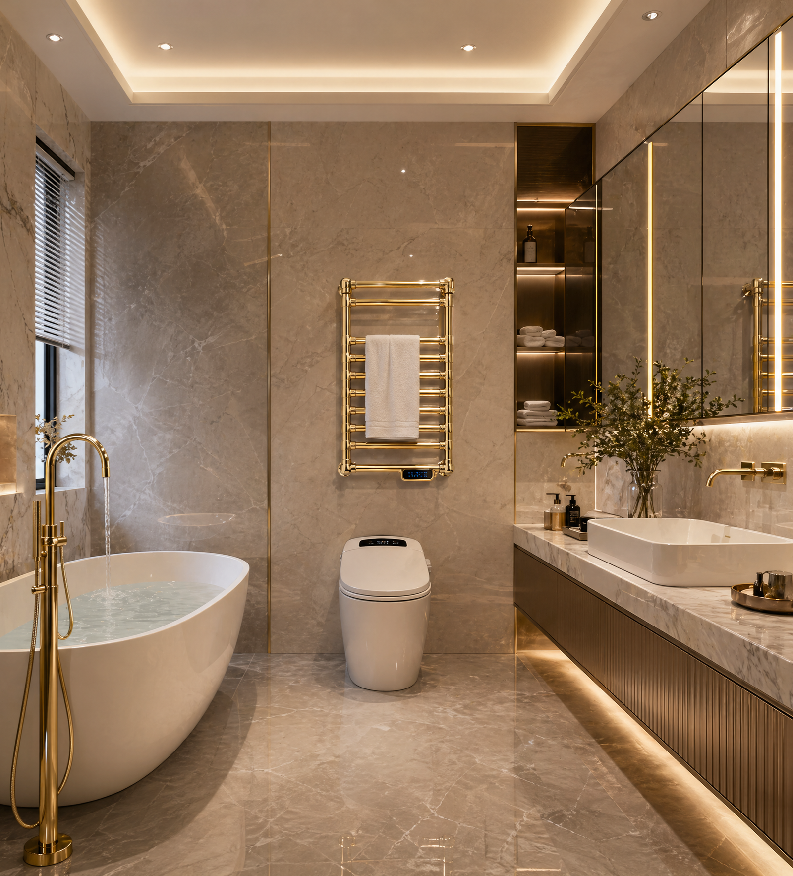 calithrex heated towel rack Commercial Projects