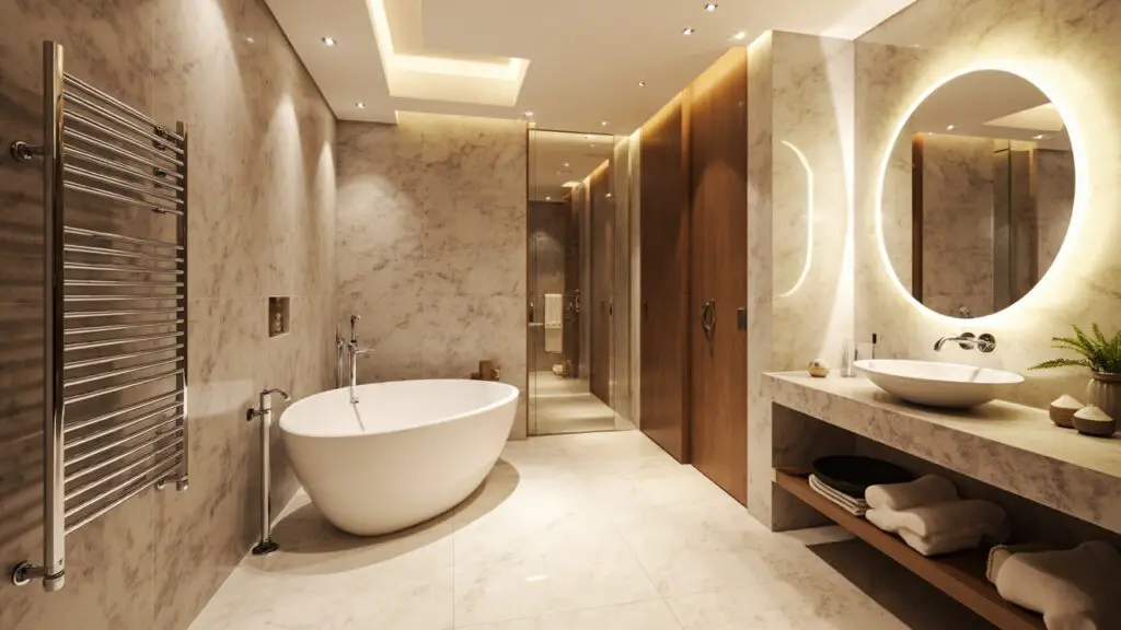Heated towel rail energy efficiency comparison chart and facts