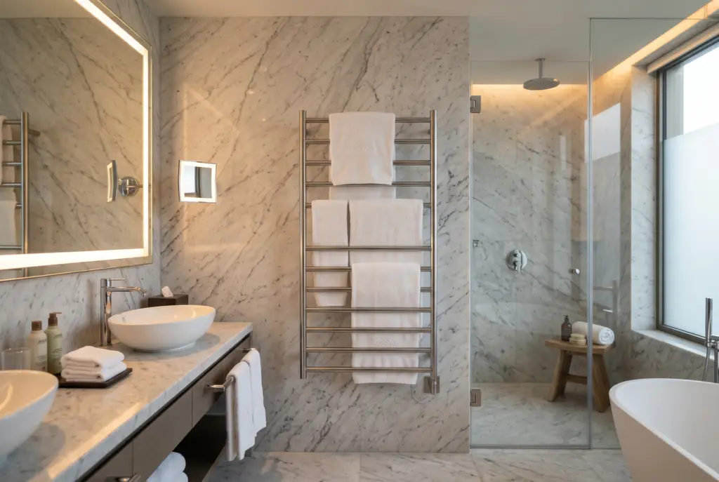 Heated Towel Rack - Electric vs Hydronic Towel Warmers: Which Is Best for Hotels and Commercial Projects?