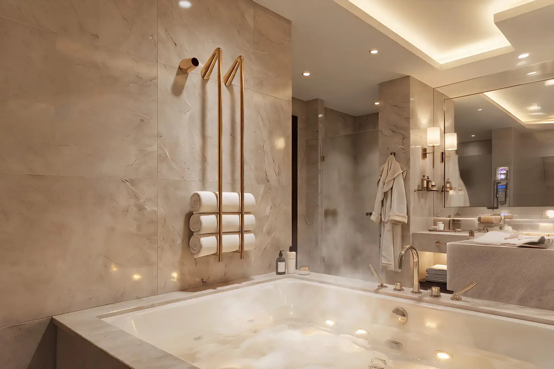 Verified real Calithrex Swan Lake EBL2 designer heated towel rack product image