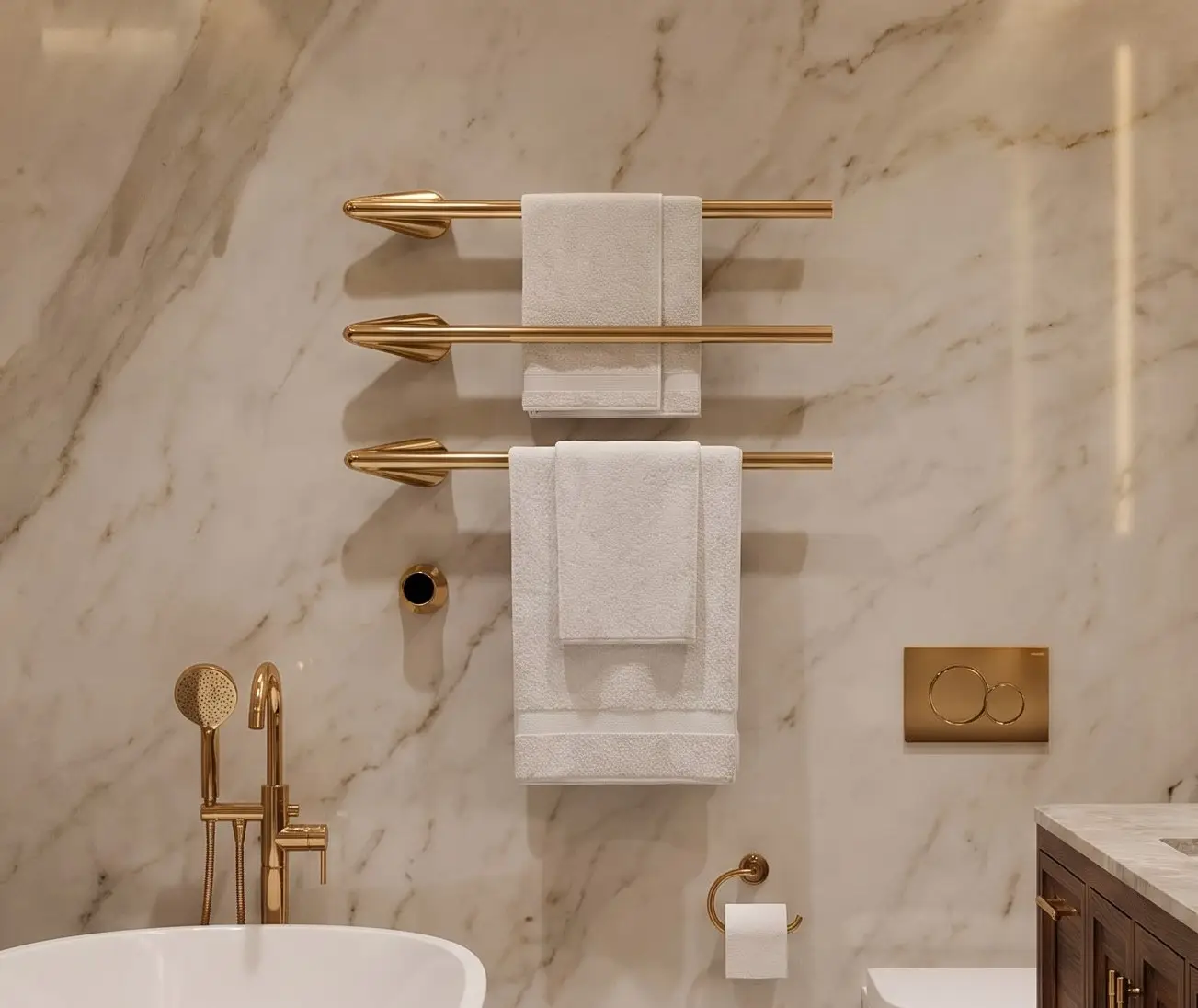 EBL3 heated towel rack