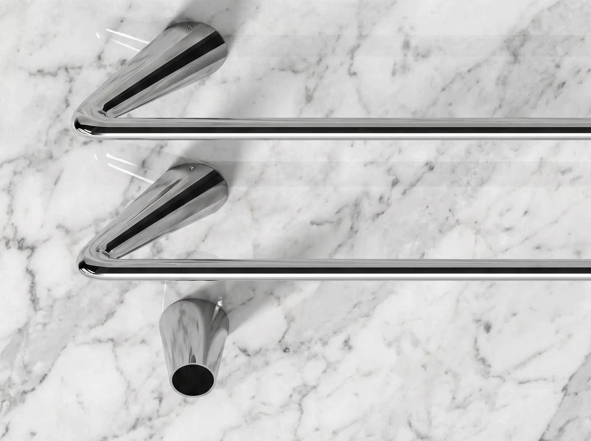 Calithrex High-End Artistic Heated Towel Rack Swan Lake Series EBL